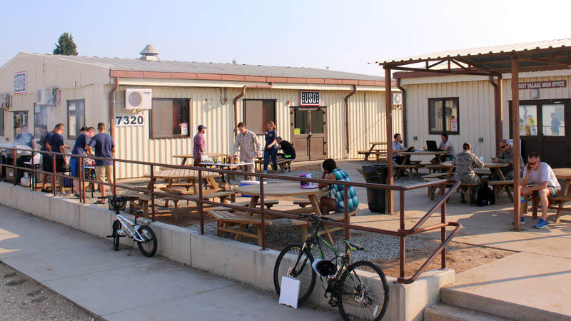 The USO center on Incirlik Air Base in Turkey opened its doors to troops earlier this month.