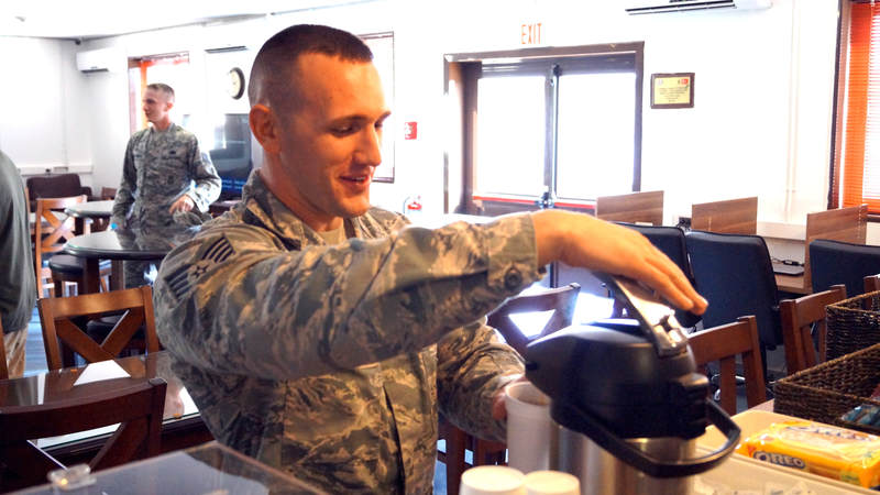The USO center on Incirlik Air Base in Turkey opened its doors to troops earlier this month.