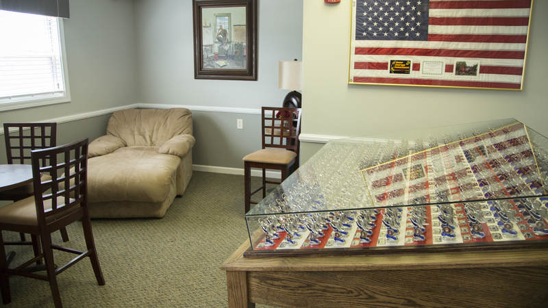 The Beirut room at USO North Carolina - Jacksonville.