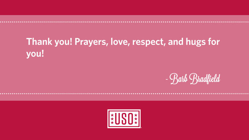 A message from the USO's Campaign to Connect.