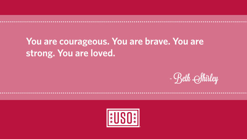 A message from the USO's Campaign to Connect.