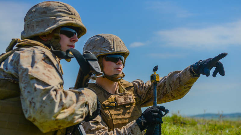 Second 2nd Lt. Virginia Brodie and 2nd Lt. Katherine Boy made Marine Corps history in 2016 when they became the service’s first female artillery officers. Brodie, of Manhasset, N.Y., graduated at the top of her Basic Officer Leader Course class and Boy ranked sixth out of 137.
