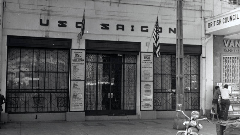 USO Saigon center on Flower Street, circa 1963.