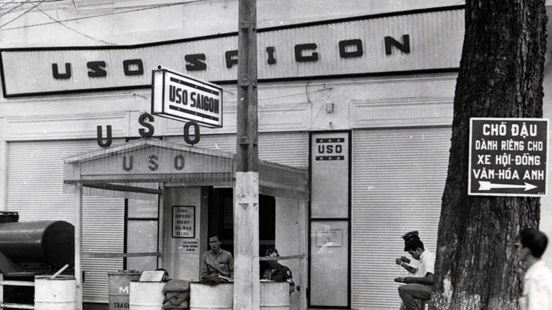 USO Saigon center on Flower Street, circa 1967.