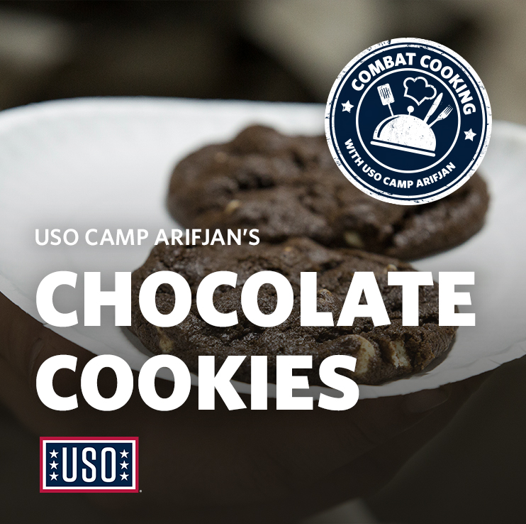 USO Camp Arifjan's Chocolate Cookies