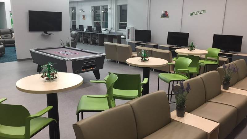 The new USO Fort Wainwright center.