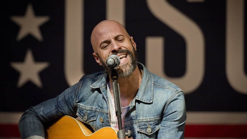 Chris Daughtry performs.